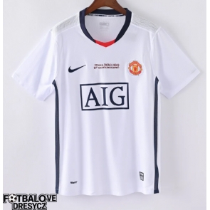 Manchester United 2008-2009 Retro Venkovní Dres Krátký Rukáv Manchester United 2008-2009 Retro Venkovní Dres Krátký Rukáv